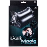 NMC - Dark Magic driehoekig kussen met afneembare handboeien - Zwart