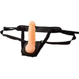 NMC - Strap-on met holle dildo 23 cm - Huidroze