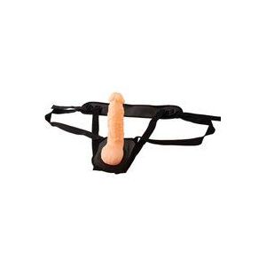 NMC - Strap-on met holle dildo 23 cm - Huidroze