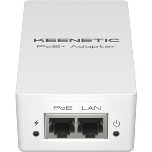 Keenetic - KN-4510-01-EU - PoE+ Injector - Zwart - 30W - Compatibel met 802.3at
