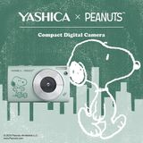 Yashica - Peanuts Digitale Camera - Groen - Compact Ontwerp