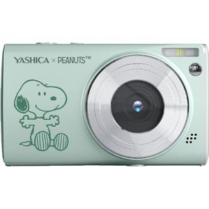 Yashica - Peanuts Digitale Camera - Groen - Compact Ontwerp