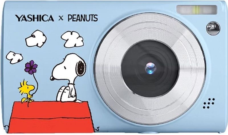 Yashica - DP100 - Digitale Camera - Sky Blue - Retro-Design