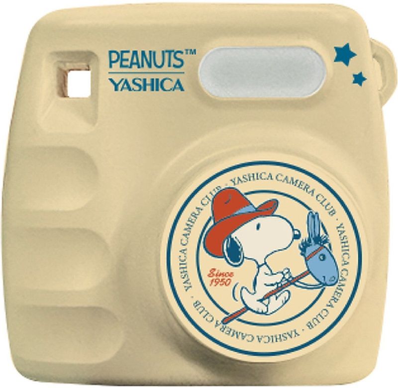 Yashica - Peanuts Mini Digitale Camera - Crème