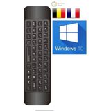 PEPPER JOBS Toetsenbord en Muis draadloos W10 AZERTY GYRO | FR / BE AZERTY layout toetsenbord Windows 10 | Geschikt voor GLK-UC2X en GLK-UCX mini pc met windows 10 besturingssysteem