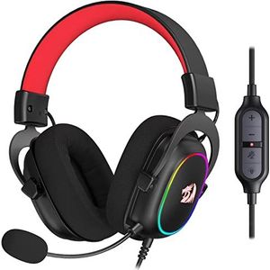 Redragon H510 Zeus-X RGB-gamingheadset met achtergrondverlichting 7.1 surround sound-hoofdtelefoon met meerdere platforms