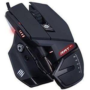 Mad Catz - Rat 4 - Gamingmuis - Zwart - USB - 7 Toetsen - Ergonomisch