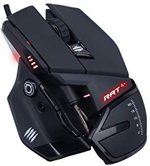 Mad Catz - Rat 4 - Gamingmuis - Zwart - USB - 7 Toetsen - Ergonomisch