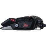 Mad Catz R.A.T.6+ - Muis - optisch - 11 knoppen - met bekabeling - USB - zwart