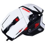 MadCatz - R.A.T. 6+ - Muis - Wit - Bedraad