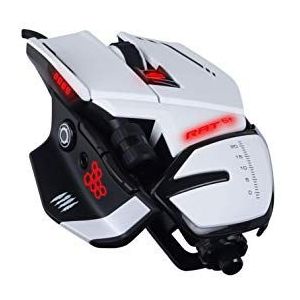 MadCatz R.A.T. 6+ (Bedraad), Muis, Wit