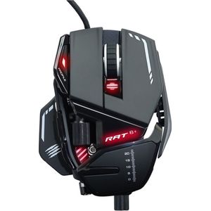 MadCatz - RAT 8+ - Muis - Zwart - Aluminium - Bedraad