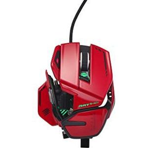 MadCatz R.A.T. 8+ ADV (Bedraad), Muis, Rood