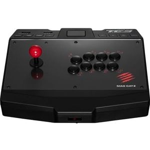 Mad Catz T.E.3 Fighting Stick Arcade compatibel met pc, PS4, Nintendo Switch, Xbox Series S & X - stick en knoppen Sanwa - Fightpad voor vechtspel, Street Fighter 6, Tekken, Super Smash Bros