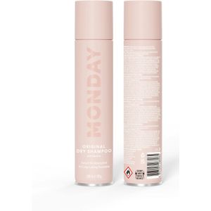 MONDAY - Original Dry Shampoo - Droog Shampoo - 200 ml - Met Keratine