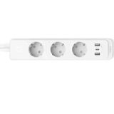 Tapo - P300 - Wifi-stekkerdoos - 3 Stopcontacten - 3 USB-poorten - Wit