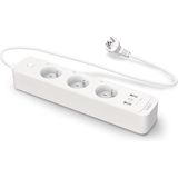 Tapo - P300 - Wifi-stekkerdoos - 3 Stopcontacten - 3 USB-poorten - Wit
