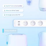 Tapo - P300 - Wifi-stekkerdoos - 3 Stopcontacten - 3 USB-poorten - Wit