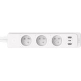 Tapo - P300 - Wifi-stekkerdoos - 3 Stopcontacten - 3 USB-poorten - Wit