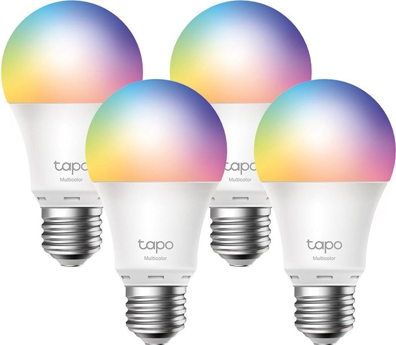 TP-Link - Tapo L530E - Slimme Ledlamp - Wit & Kleur - WiFi - 4-pack