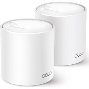 TP-Link Deco X50 (2-pack) Dual-band (2.4 GHz / 5 GHz) Wi-Fi 6 (802.11ax) Wit 3 Intern