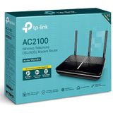 TP-Link Archer VR2100v draadloze router Gigabit Ethernet Dual-band (2.4 GHz / 5 GHz) Zwart