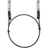 TP-Link - TL-SM5220-1M - UTP Kabel - Zwart - 1 Meter - 10G SFP+ DAC