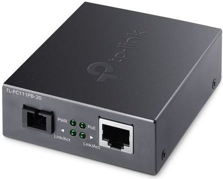 TP-Link - TL-FC111PB-20 V2 - Media Converter - WDM - 1-poorts PoE