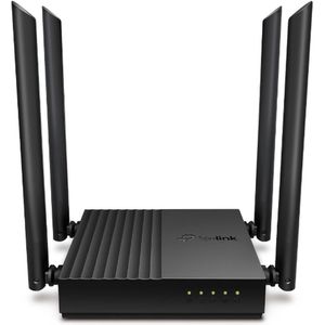 TP-Link Archer C64 draadloze router Gigabit Ethernet Dual-band (2.4 GHz / 5 GHz) Zwart