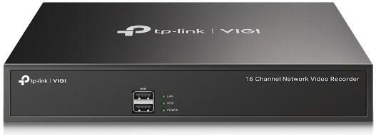 TP-Link VIGI NVR1016H Netwerk Video Recorder (NVR) Zwart