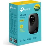 TP-Link - M7010 - Draadloze Router - Zwart - 4G - 150 Mbps