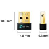 TP-Link - UB500 - Bluetooth 5.0 - Nano-USB-adapter - Zwart