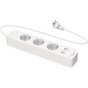 Tapo - Wifi-stekkerdoos - 3 Stopcontacten - 3 USB-Poorten - Aquariumbediening