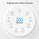 TP-Link Deco XE75 Pro - Mesh WiFi - Tri-Band - WiFi 6E - 5400 Mbps - 1-Pack