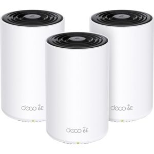 TP-Link Deco XE75 Pro - Mesh WiFi - Tri-band - Wifi 6E - 5400Mbps - 3-pack