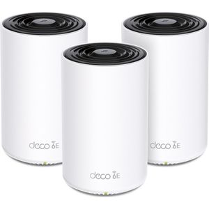 TP-Link Deco XE75 Pro - Mesh WiFi - Tri-band - WiFi 6E - 5400Mbps - 3-Pack