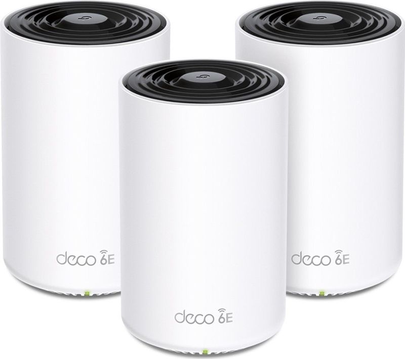 TP-Link Deco XE75 Pro - Mesh WiFi - Tri-band - WiFi 6E - 5400Mbps - 3-Pack