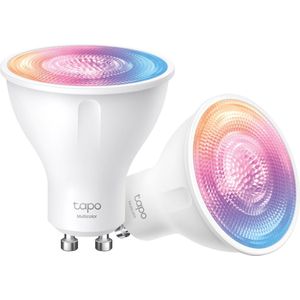 TP-Link Tapo L630E- Slimme verlichting-Spot-GU10-Wit & Kleur-WiFi-2 pack