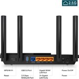 TP-Link - Archer AX55 Pro - Draadloze Router - Zwart - Gigabit Ethernet