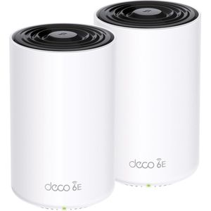 TP-Link - Deco XE75 - Wi-Fi 6E - Wit - 3 Intern