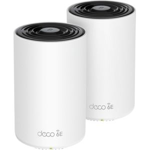 TP-Link Deco XE75 - Mesh WiFi - Tri-band - Wifi 6E - 5400Mbps - 2-pack