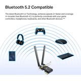 TP-Link - Archer TX55E - WiFi-kaart - Dual-Band - Bluetooth 5.3 - 802.11ax