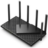 TP-Link - AXE5400 Tri-Band Gigabit Wi-Fi 6E Router - Zwart - 5400 Mbps