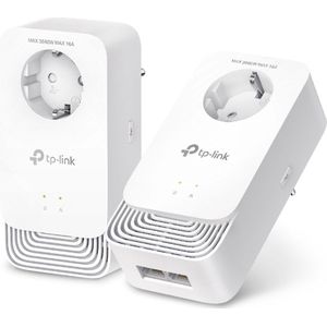 TP-Link PG2400P KIT - Powerline Netwerkadapter - 1428 Mbit/s - Wit - 2 stuks