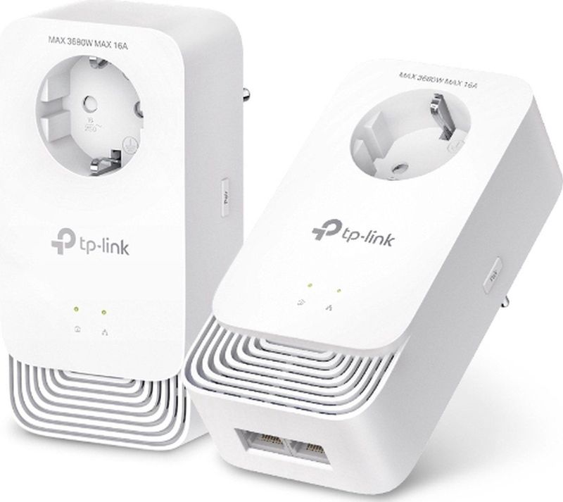 TP-Link PG2400P KIT - Powerline Netwerkadapter - 1428 Mbit/s - Wit - 2 stuks