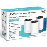 TP-Link Powerline Mesh WiFi - Deco PX50 - AX 3000Mbps - 3 pack
