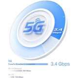 Tp-link - Deco X50-5G - WiFi Router - Wit - 5G Technologie