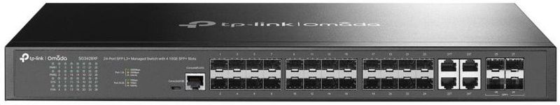 TP-Link Omada TL-SG3428XF Managed L2+ 1U Zwart
