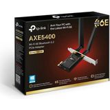 TP-Link - Archer TXE72E - Netwerkkaart - Zwart - PCI Express - Wi-Fi 6E