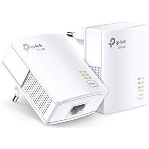 TP-Link TL-PA717 Powerline Gigabit Port KIT, HomePlug AV2, snelheid tot 1000 Mbps, voor HD/3D/4K videostreaming en online games (alleen voor Wired), geen configuratie vereist